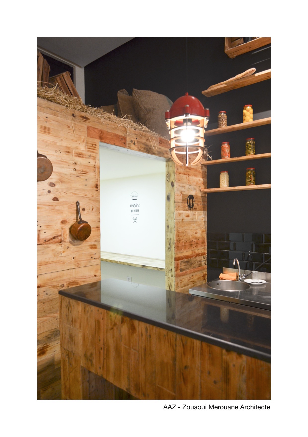 摩洛哥城市中的“乡村风情”餐厅设计-9