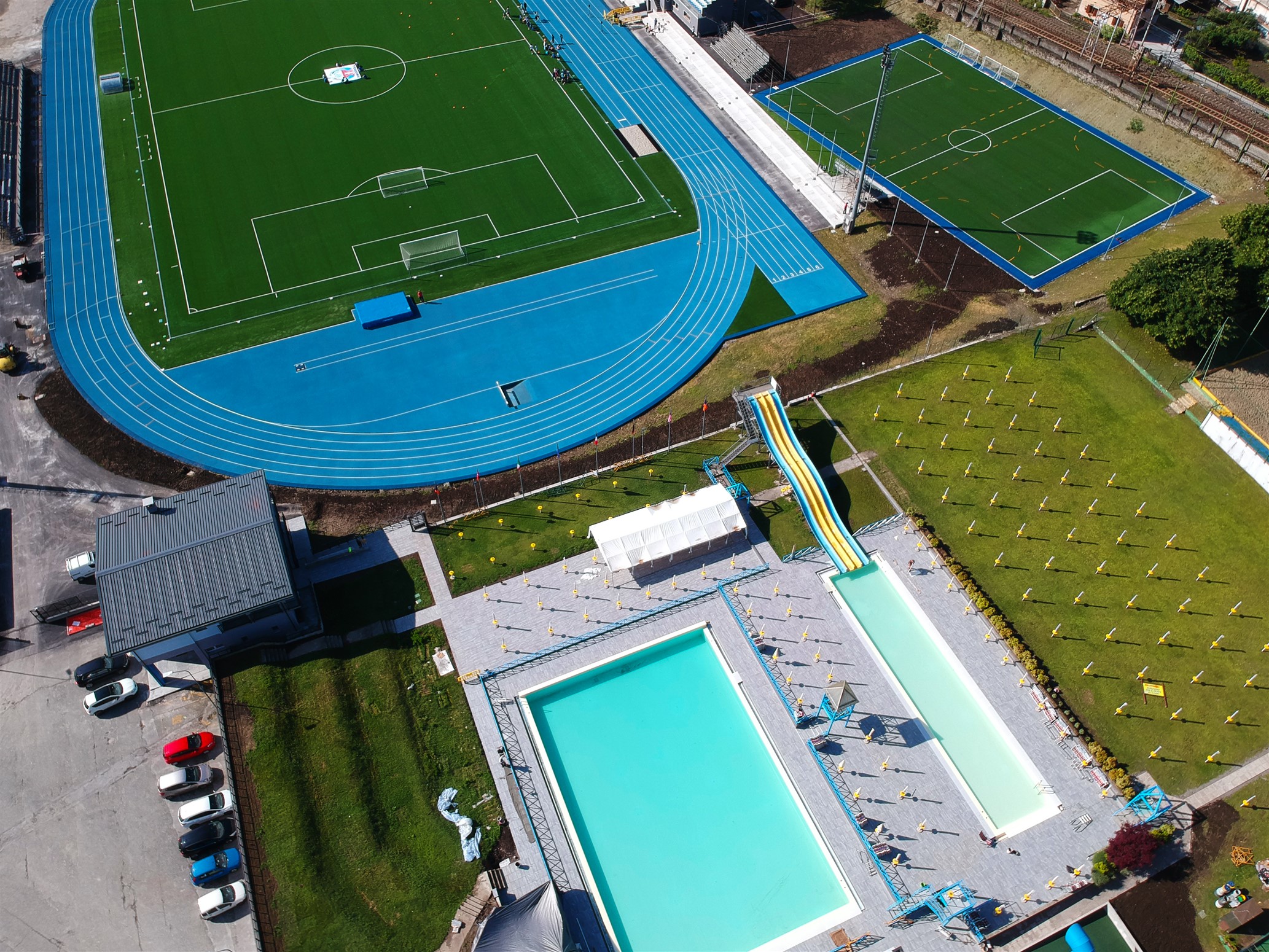 Domodossola Sporting Center | 运动设施的革新与高效建设-3