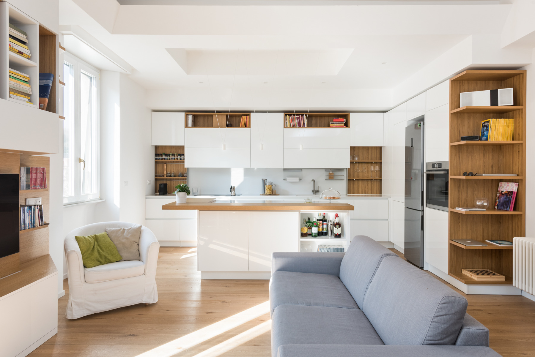 罗马 Prati 区 2019 年完成公寓设计-0