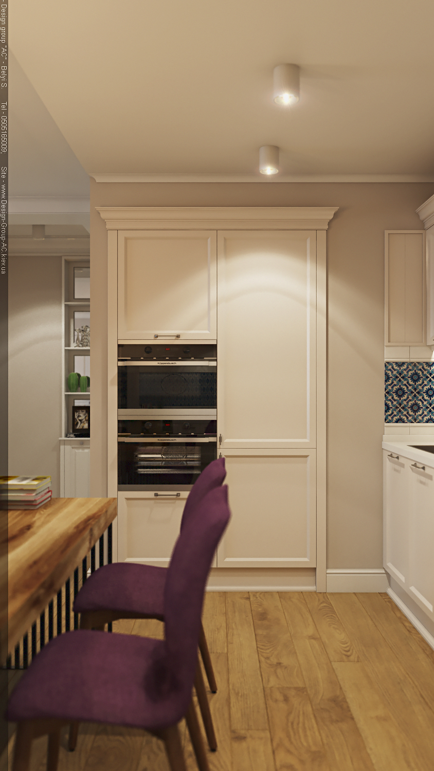 乌克兰基辅私人公寓⑥，现代简约风格客厅-17