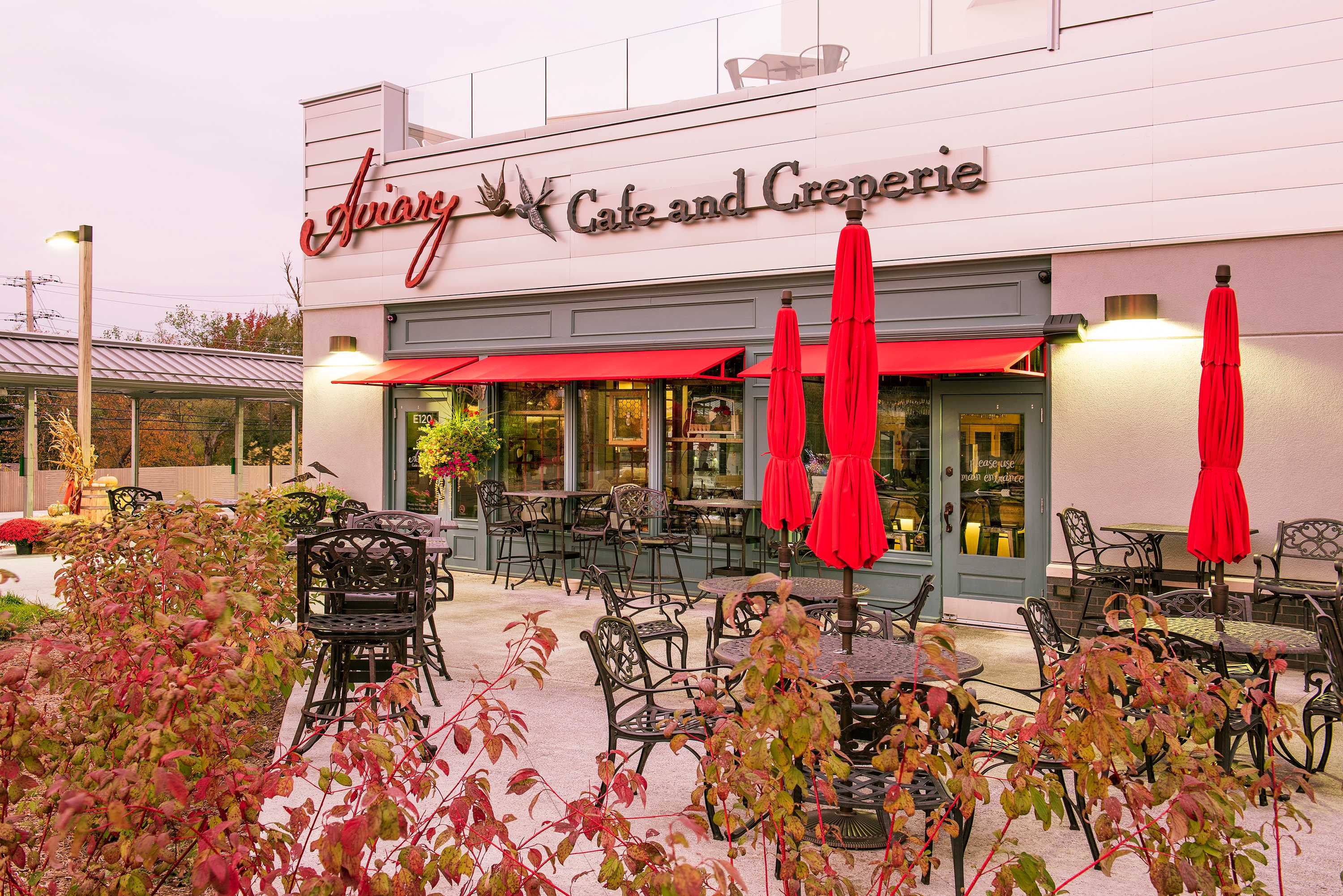 法默斯公园的鸟舍咖啡馆和糕点店-4