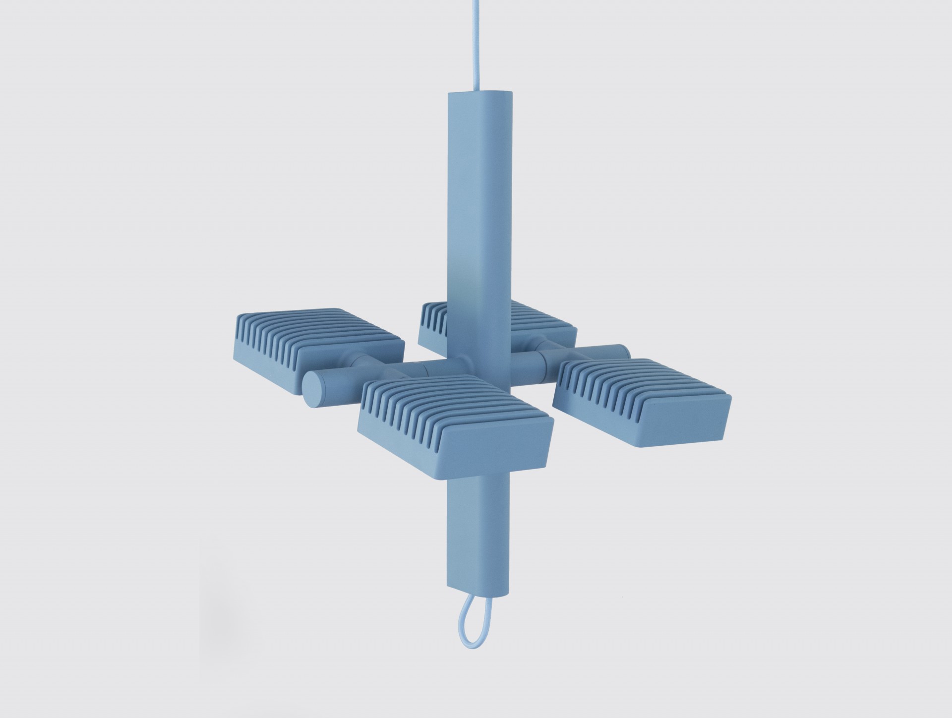 SCMP 设计办公室的极简吊灯“跑道”-1