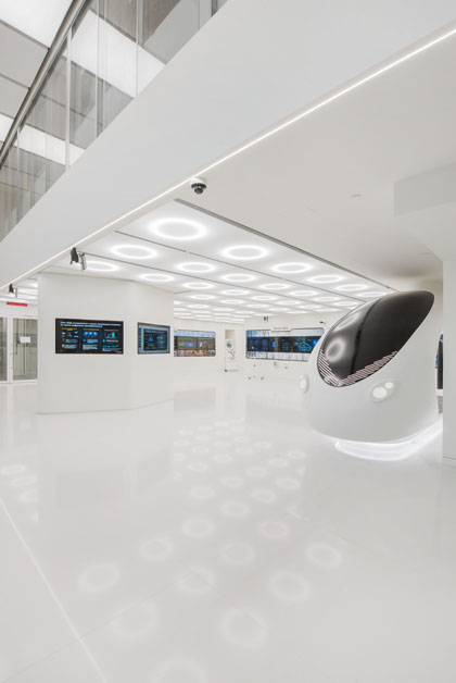 华为展厅——现代科技与空间的完美结合-6