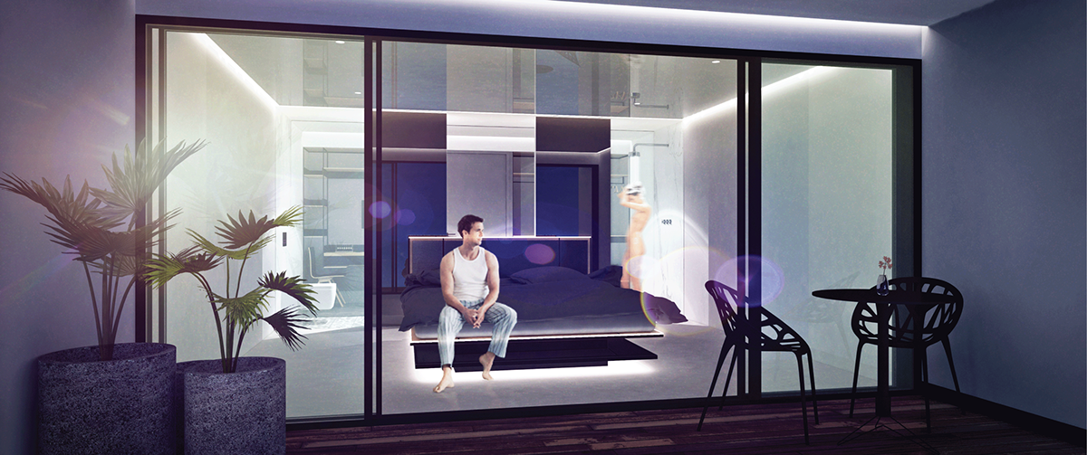 未来酒店客房-1