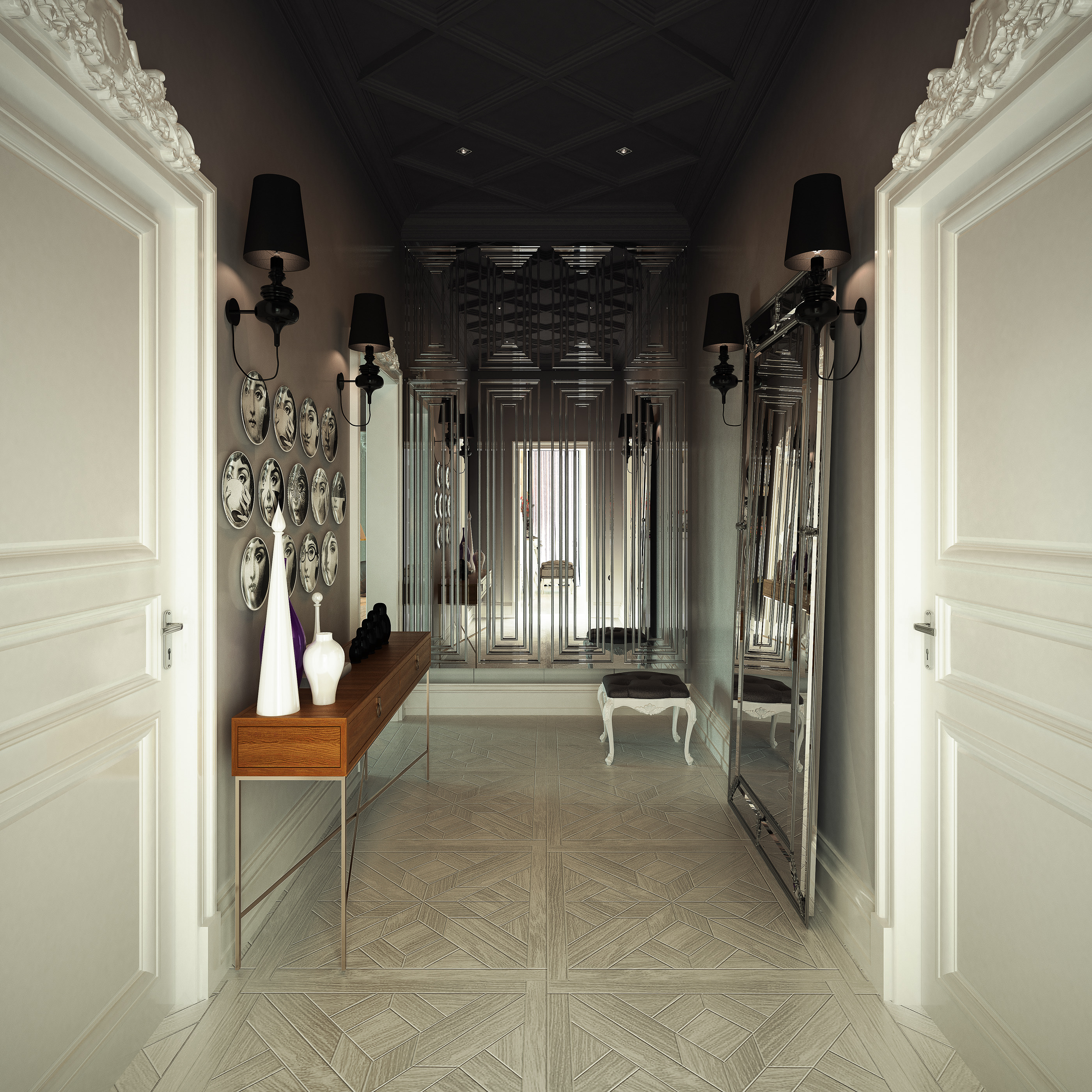 乌克兰基辅 600 平米私人住宅室内设计-18