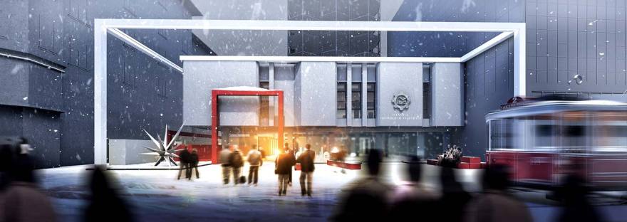 2019 年伊斯坦布尔工业商会办公空间设计大赛-1