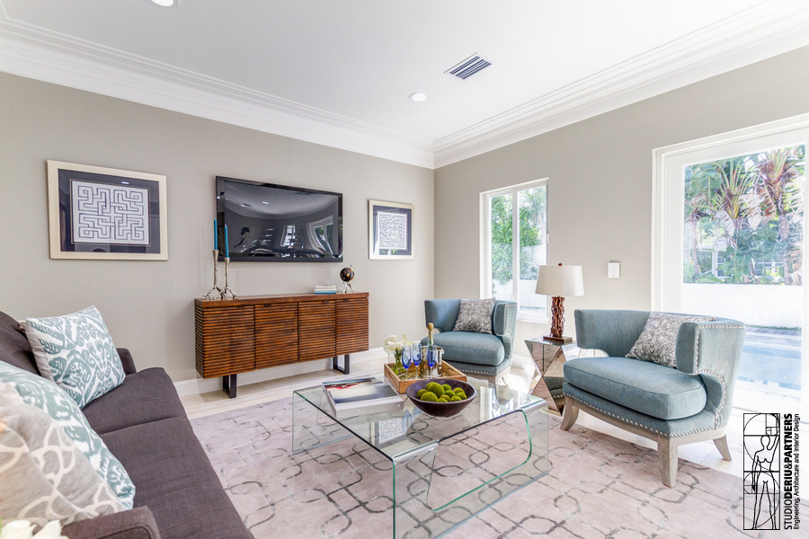 1941 年地中海风格别墅的现代改造-27