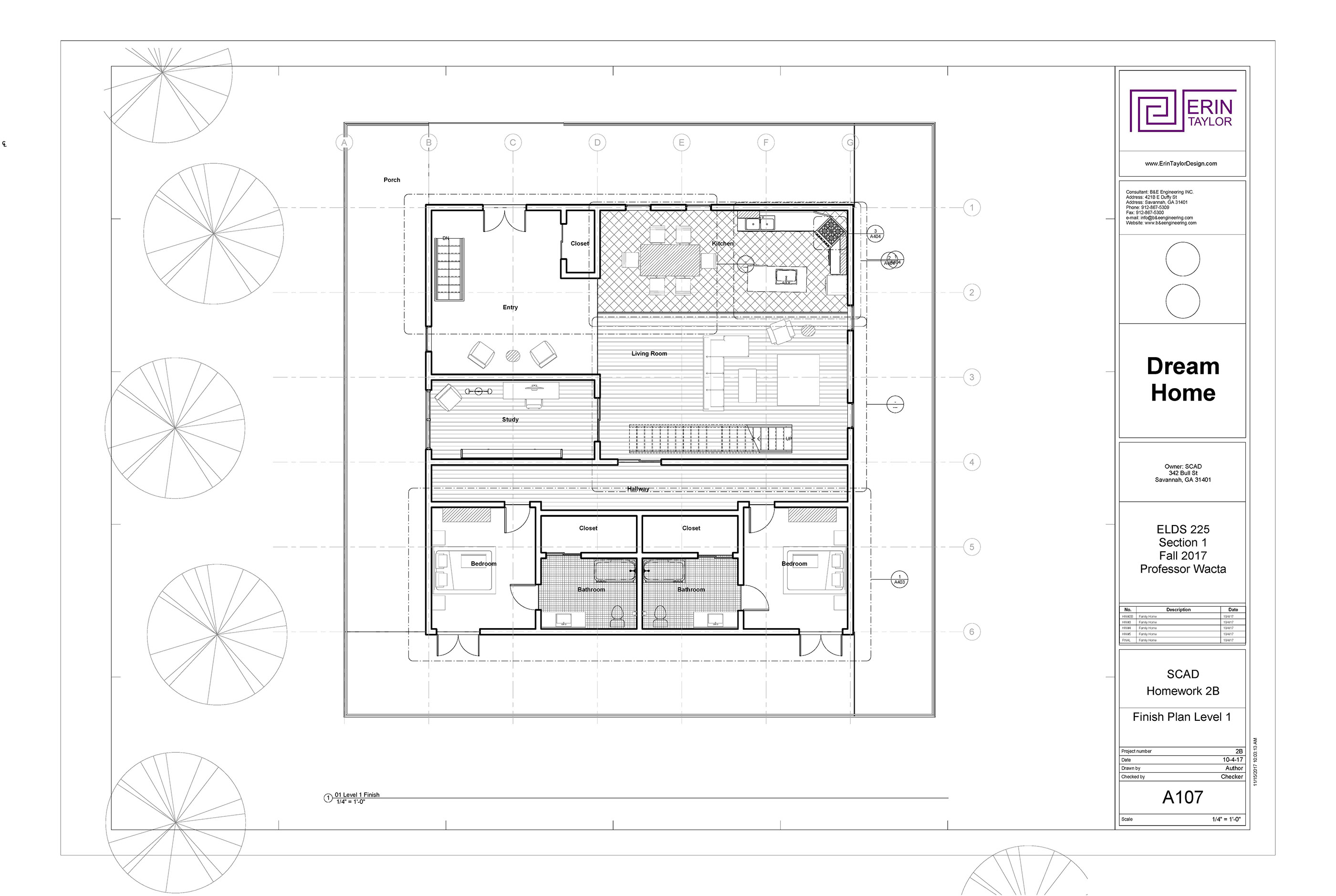 Revit House Plan Construction Document-7