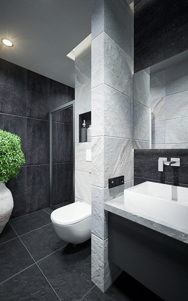 都市幻影 | 200 平米顶层公寓设计-23