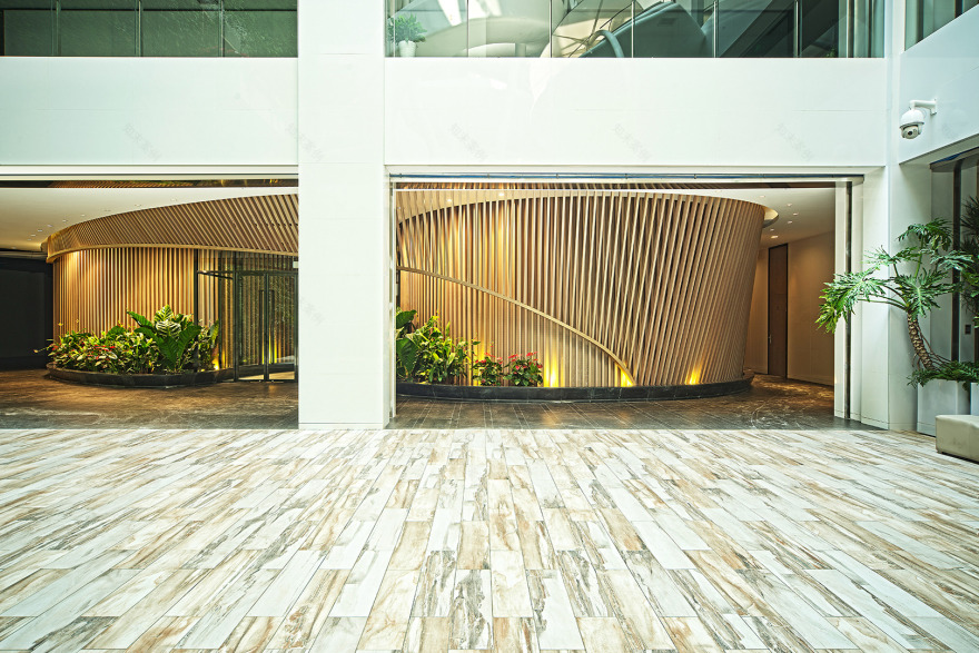 OL 总部 | 园林景观与办公空间的完美融合-9