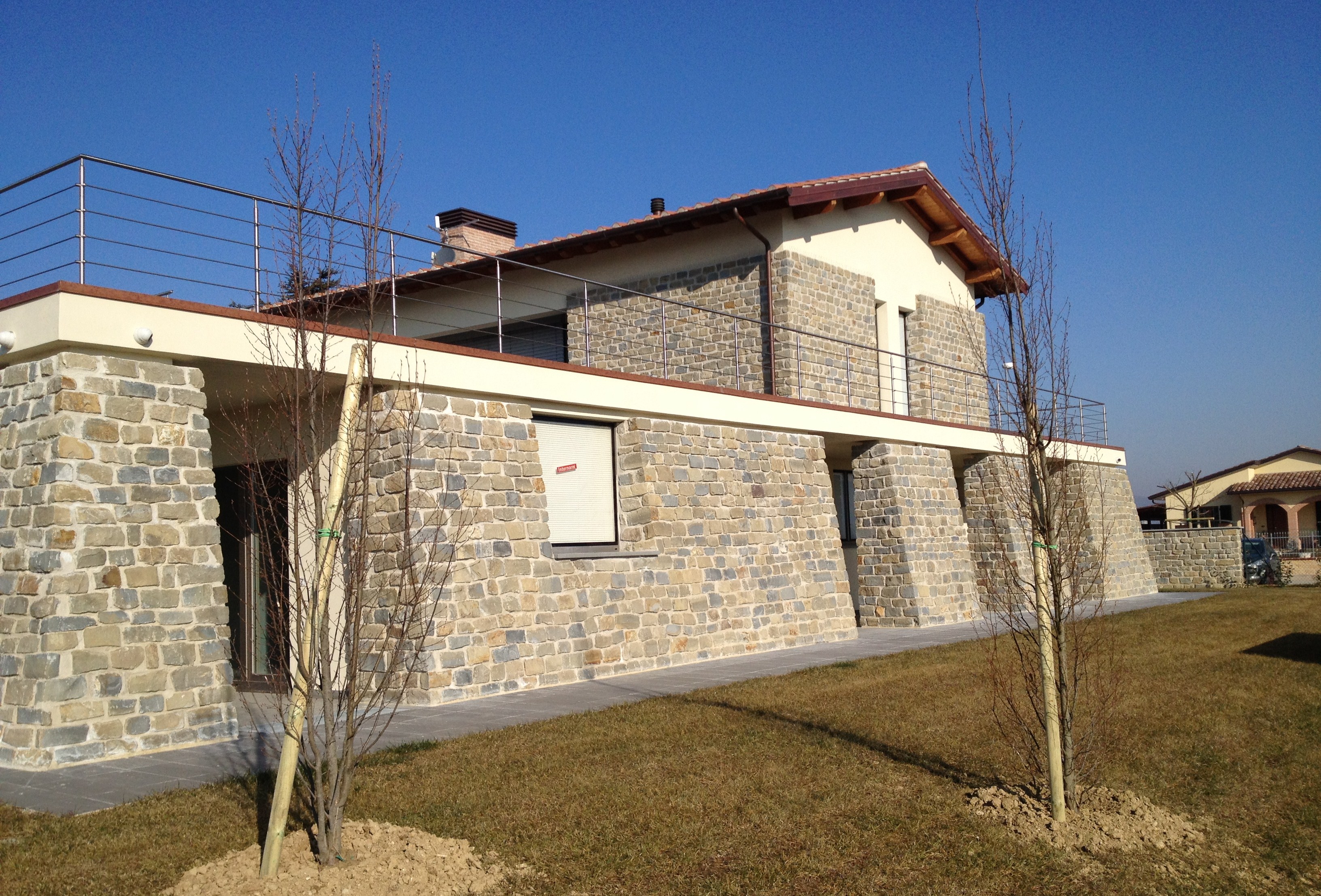 乡村风格别墅，室内外一体化设计-16