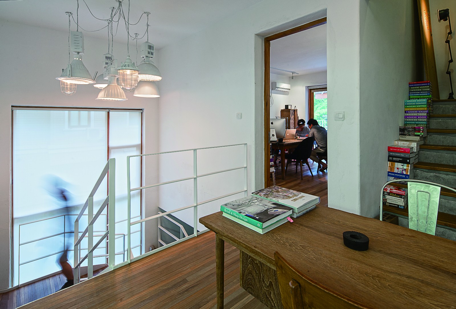 杭州观堂设计 1 号别墅办公空间 | 简约工业风,花园式办公环境-29