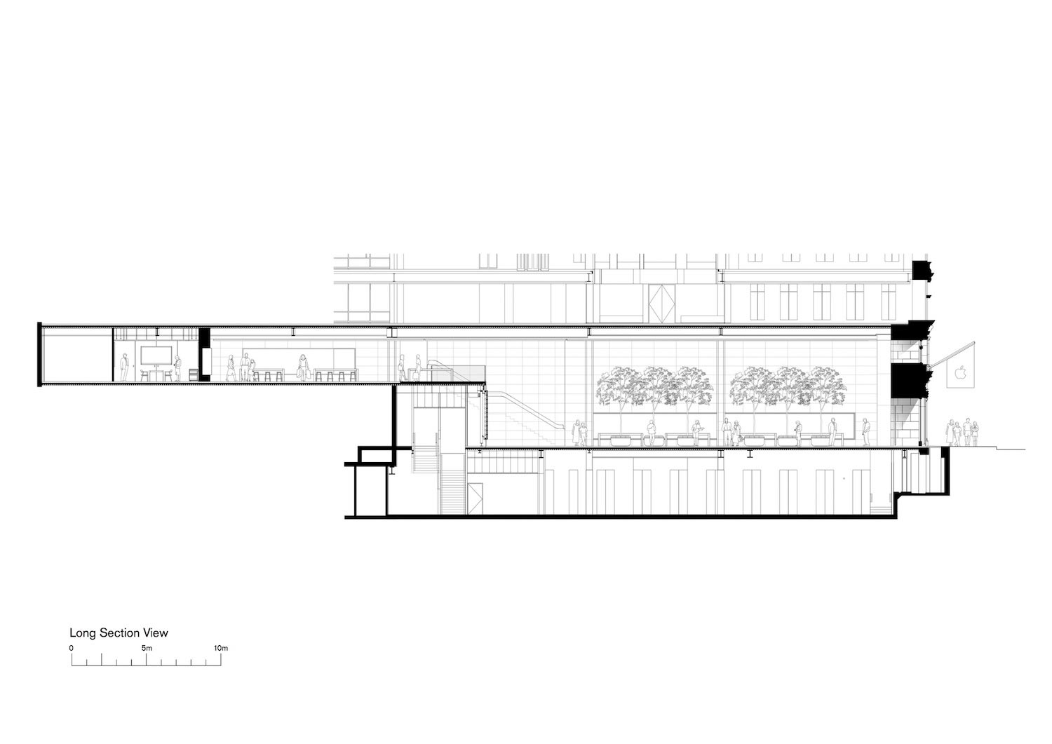 伦敦苹果摄政街旗舰店,新旧融合的室内设计盛宴-20