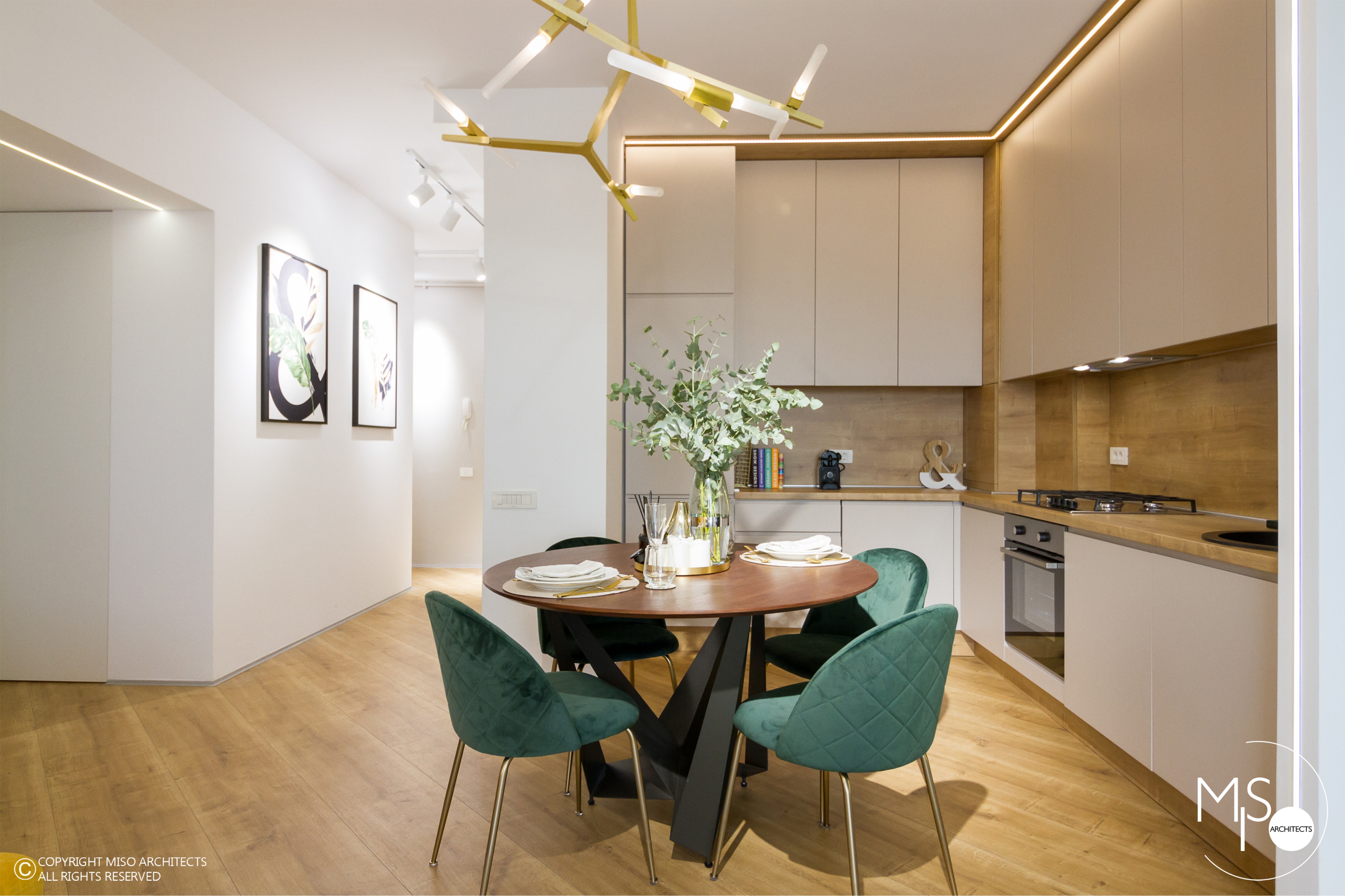 2019 年欧式公寓室内设计佳作 | 定制家具的魅力-0