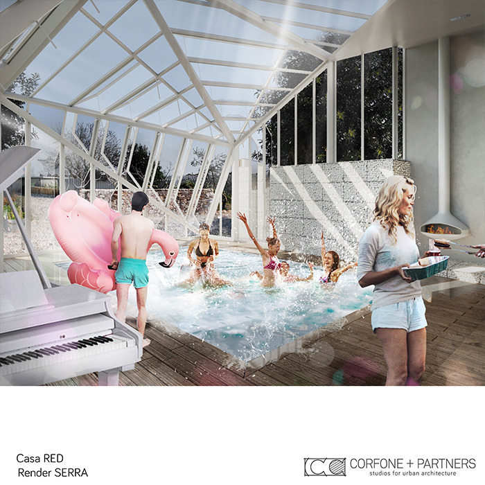 意大利乡村别墅“Casa RED”绿色环保设计-17