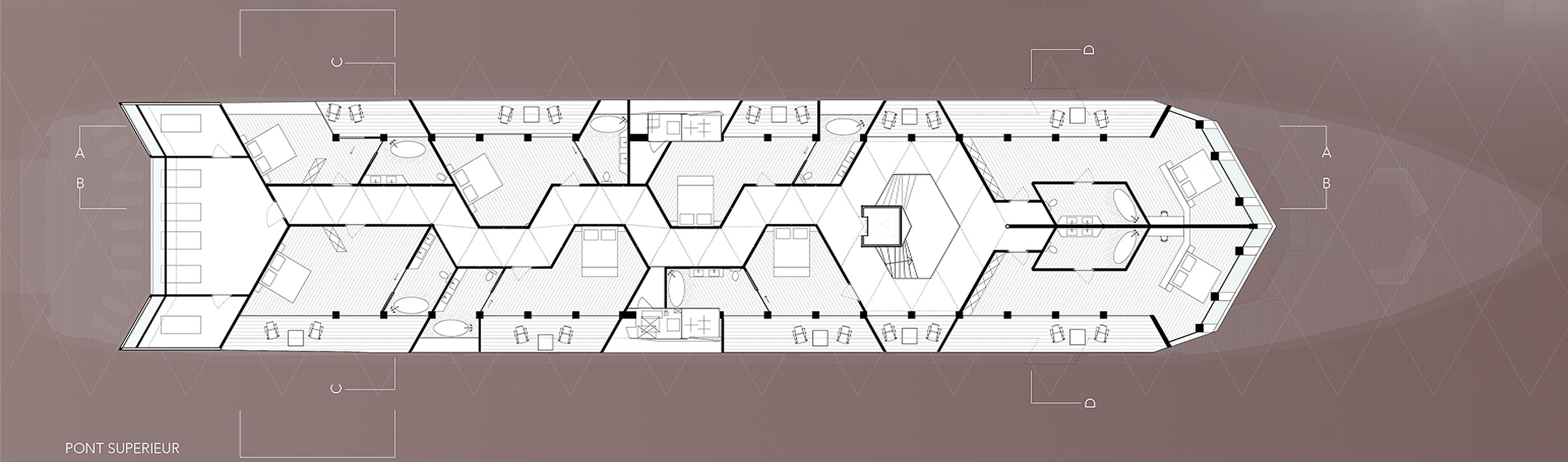 "Le Lausanne"豪华游艇酒店改造设计-5