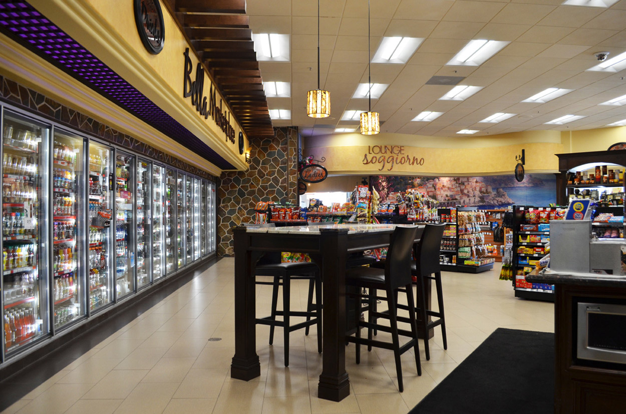 美国 76 号加油站 Bella 市场 Camarillo 店,Erika Winters Design 室内设计作品-10