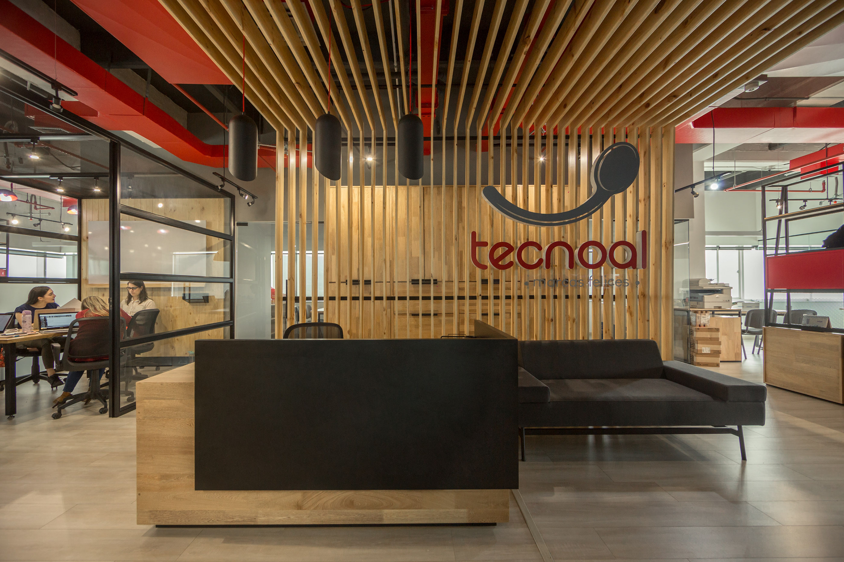 科技铝室内设计 | 高品质食品生产商 Tecnoal 的办公空间-0