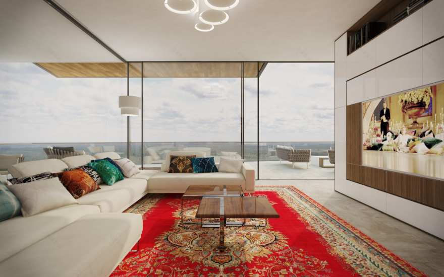 Brentwood Hills 95 豪华私人住宅室内设计-15