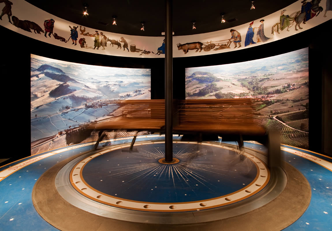 意大利巴罗洛葡萄酒博物馆 · 城堡 Falletti 的修复和永久展览-21