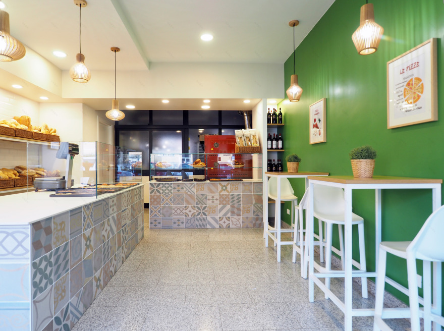 重塑快餐店 · Lo Spuntino 的室内设计之旅-1