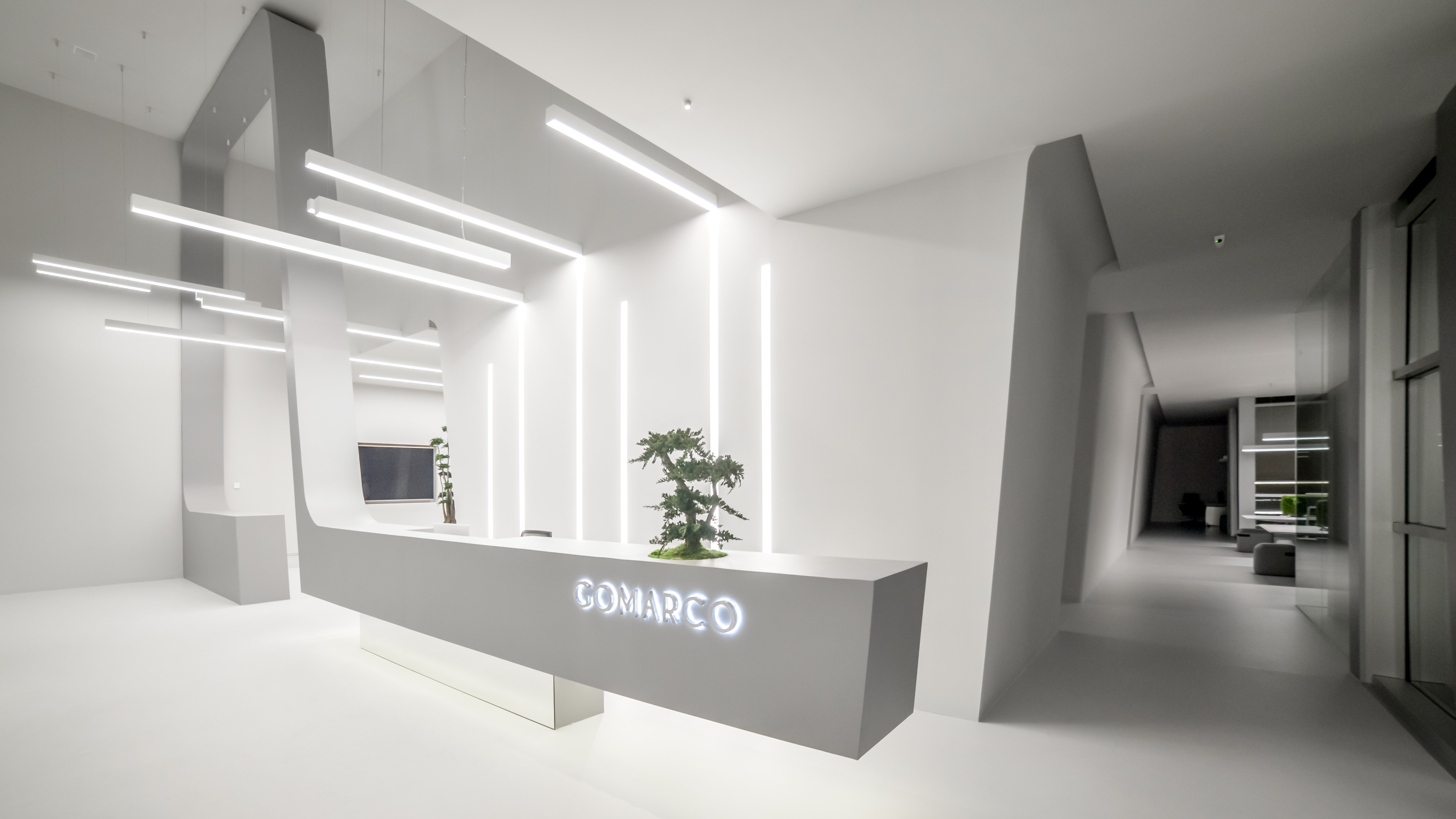 竹影婆娑的 GOMARCO 总部办公空间-13