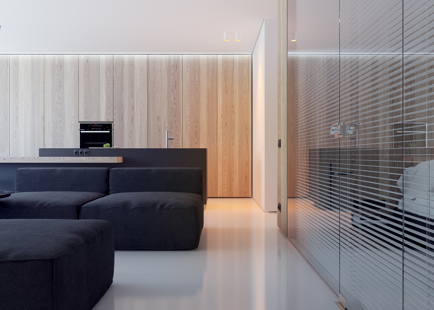 莫斯科极简单身公寓-5