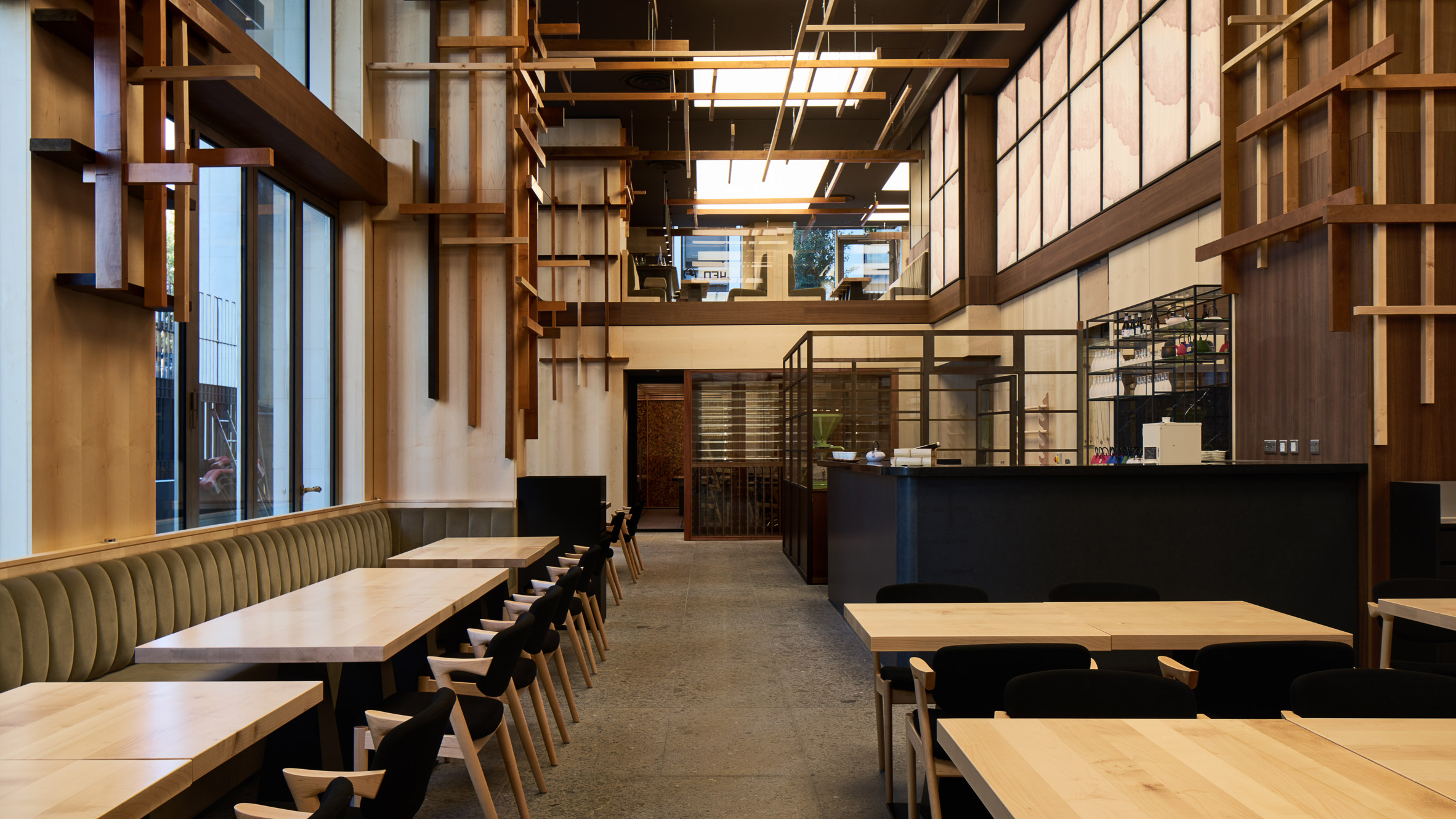 Sybarite bases Japanese restaurant interior on bamboo forests-0