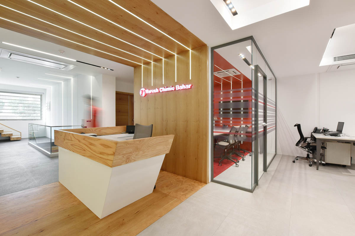 伊朗 Varesh 办公楼——简约现代的办公空间设计-12