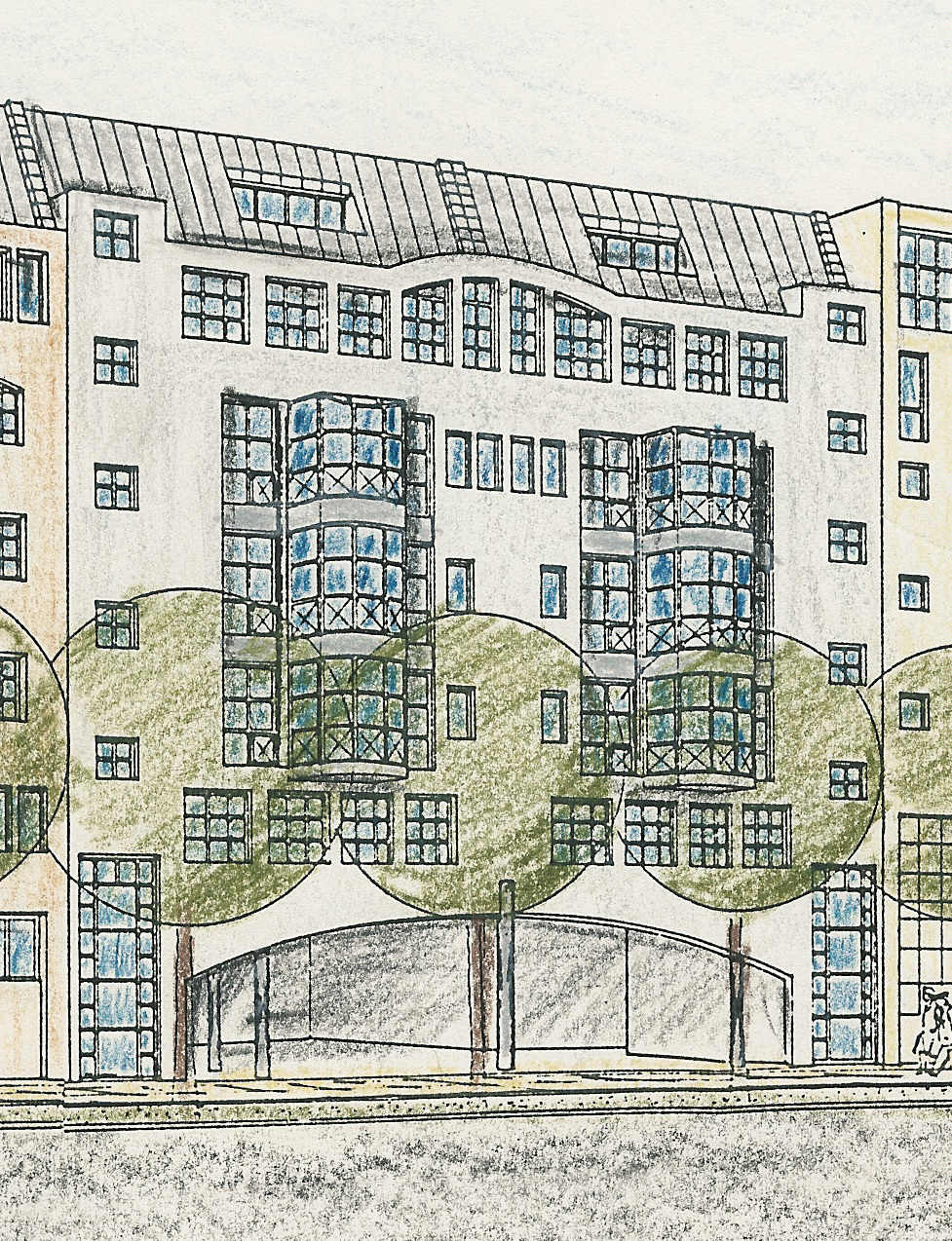 1987 年德国柏林国际建筑展览小型作品集-24