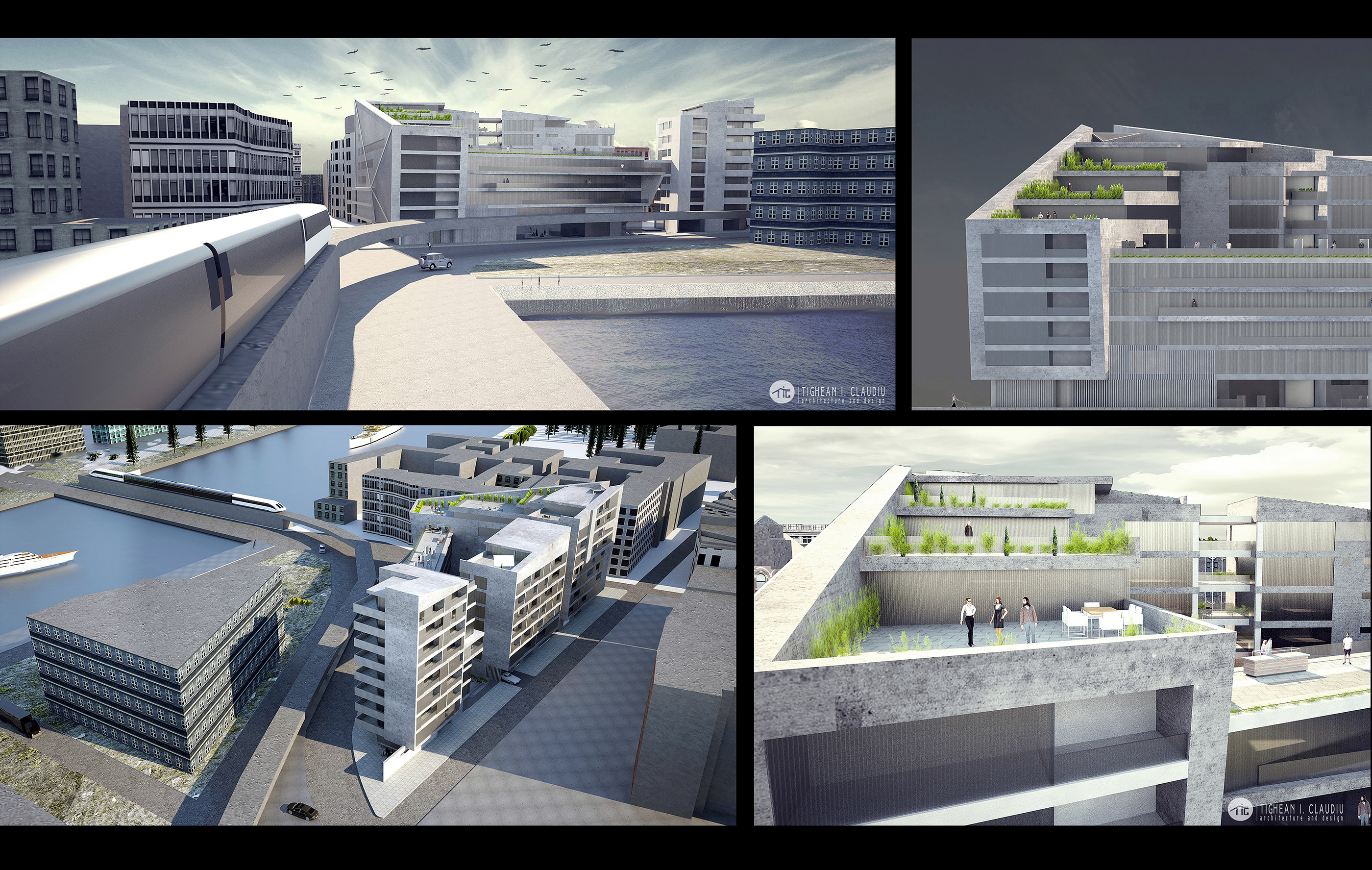 Architecture Competition-Berlin behind The Wall-6