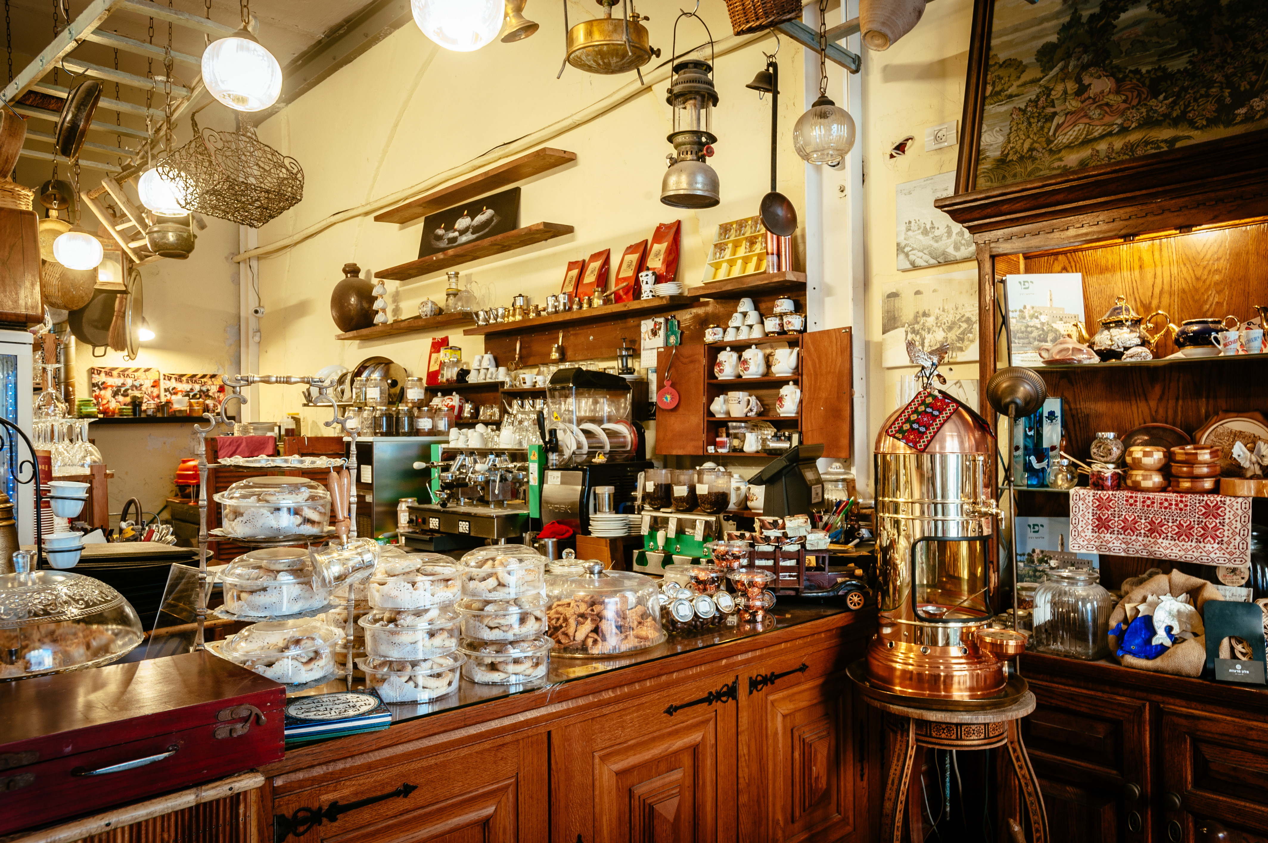 以色列特拉维夫 Cafe Basma 咖啡馆室内设计-3