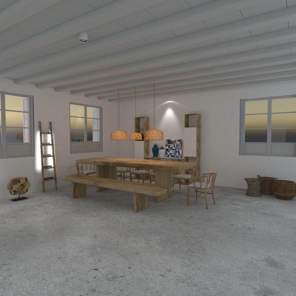 2017 年天堂度假酒店套房 225 号接待区设计-9