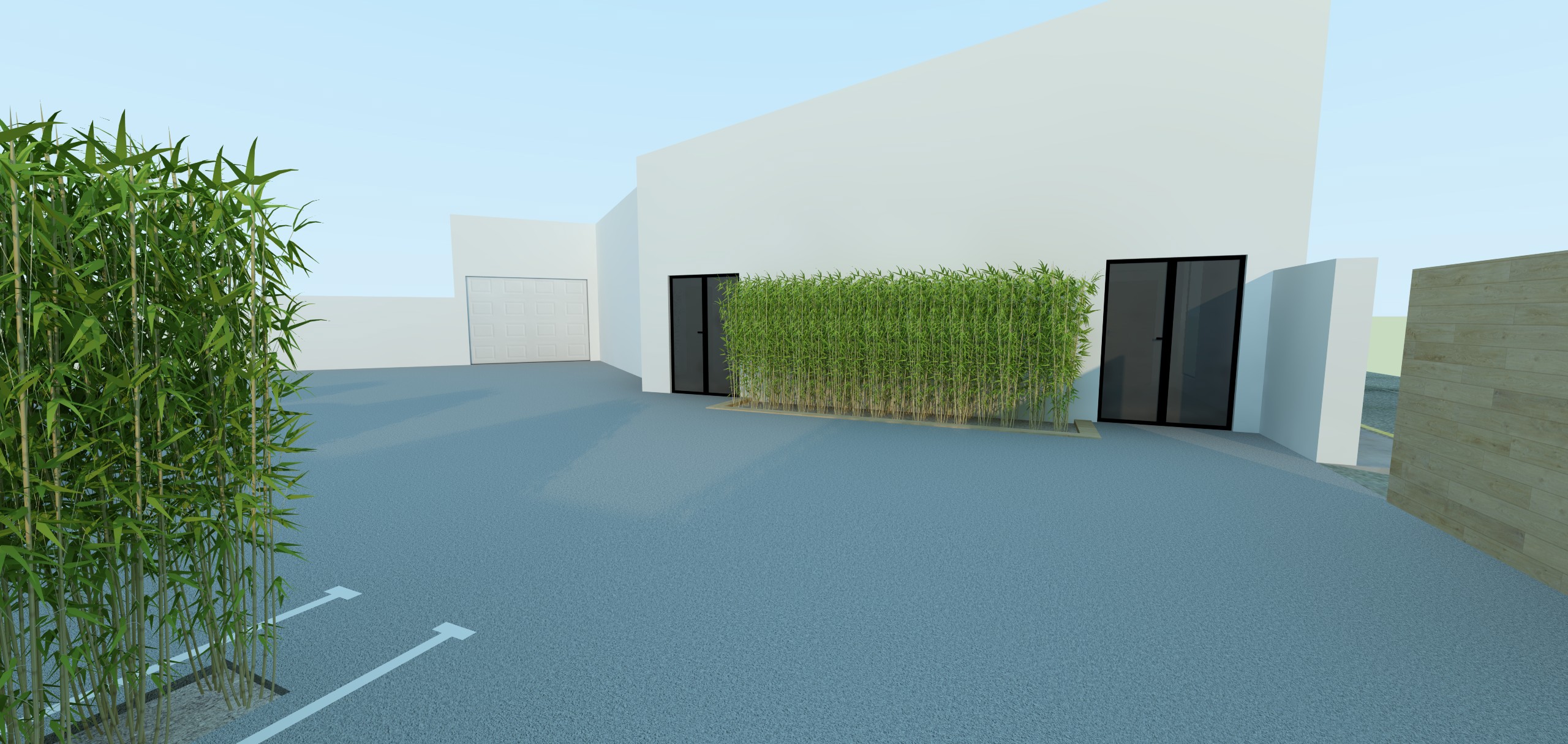 温馨重生 · 废弃车库变身的现代殡仪馆-12