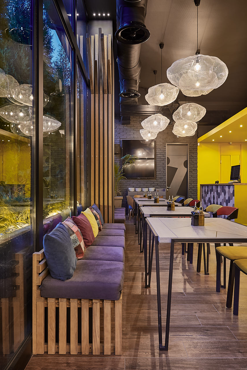 花园比萨餐厅 | 2017 年室内设计佳作-8