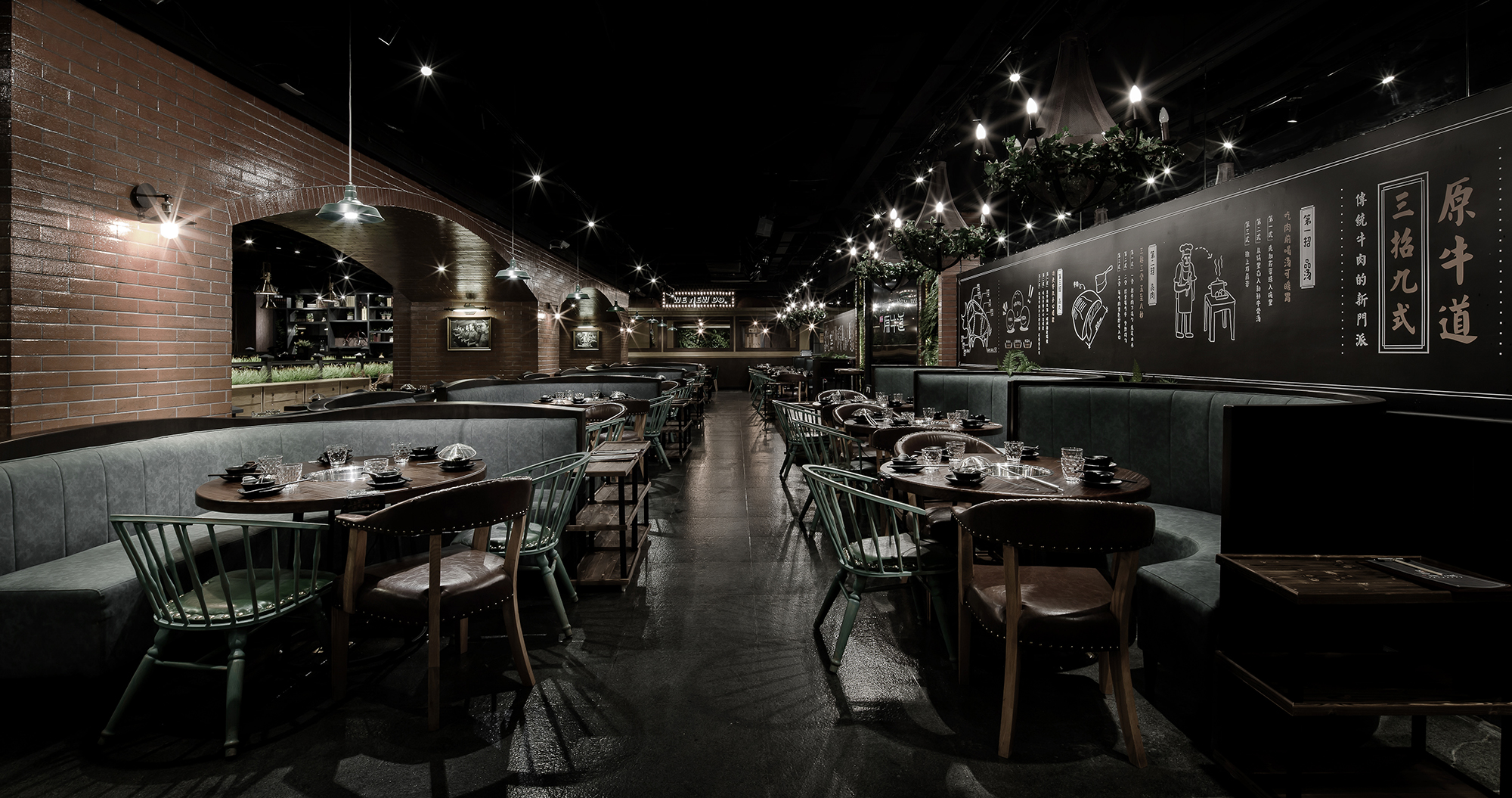 《城市牧场》自然风味,牛肉火锅餐厅诠释原始怀旧气氛-13