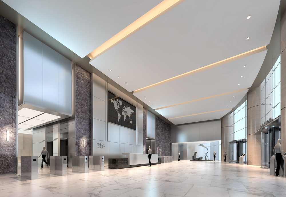 城市组  广州某公司办公楼 办公空区-0