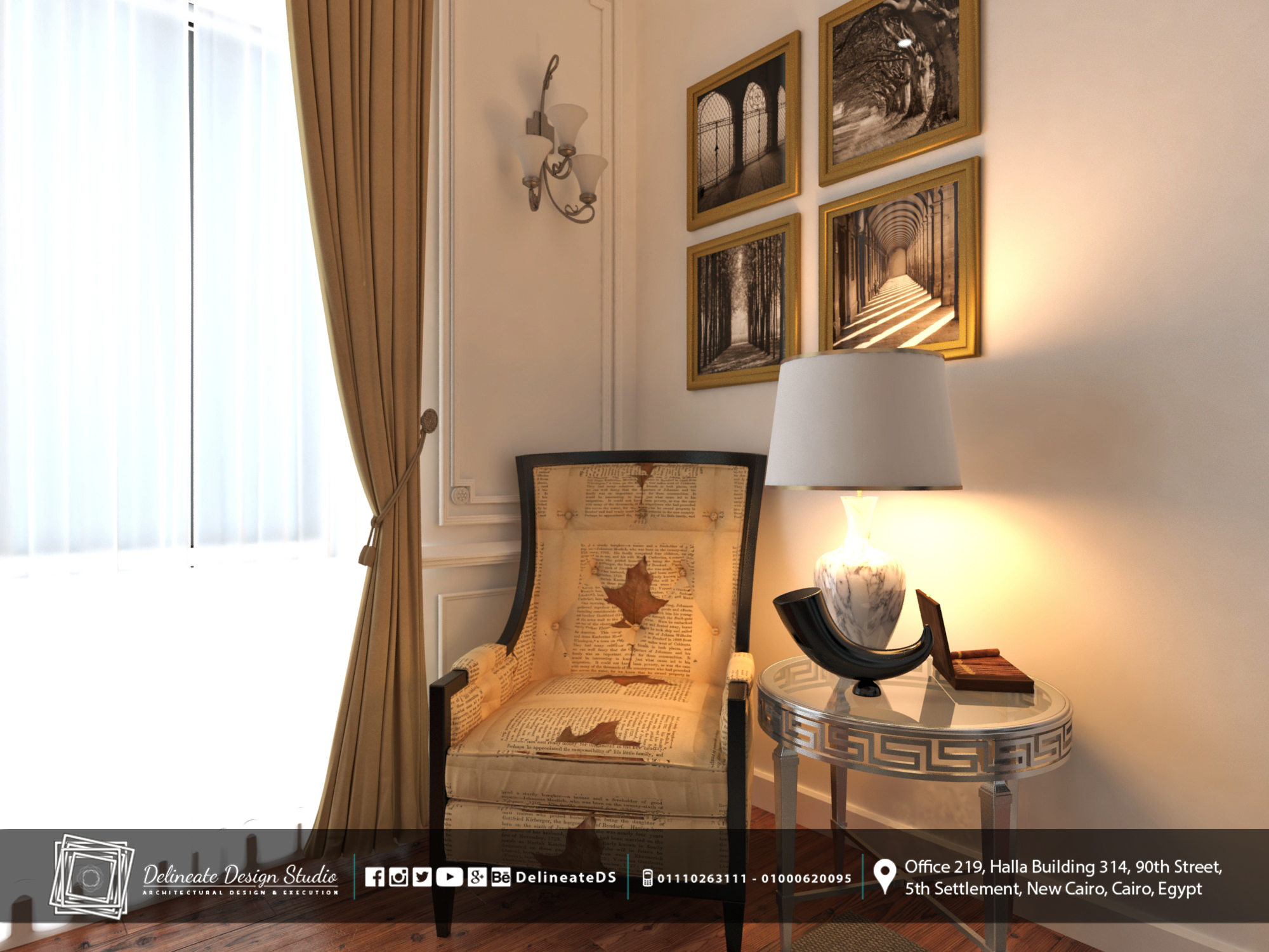 新开罗别墅 | 现代宜居的室内外设计-36