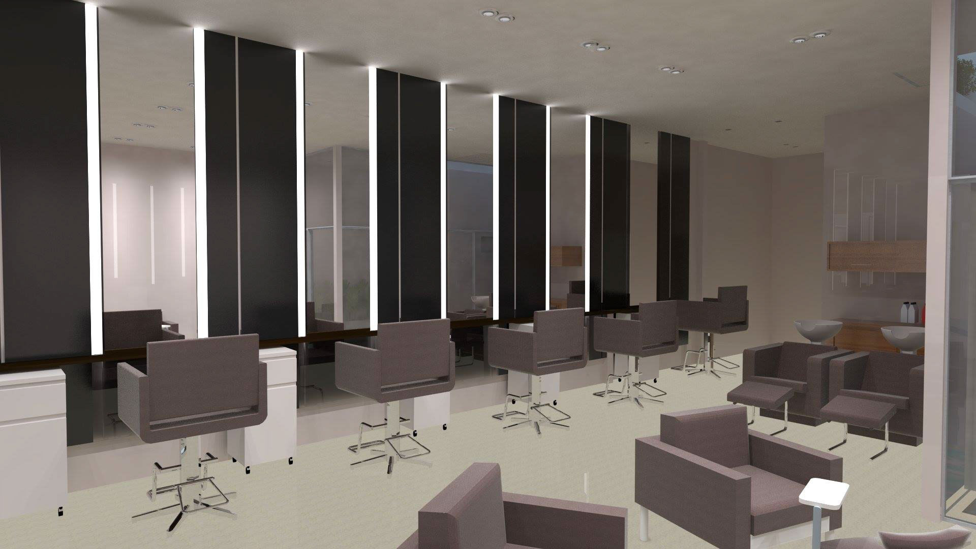 巴西美容沙龙空间设计-3