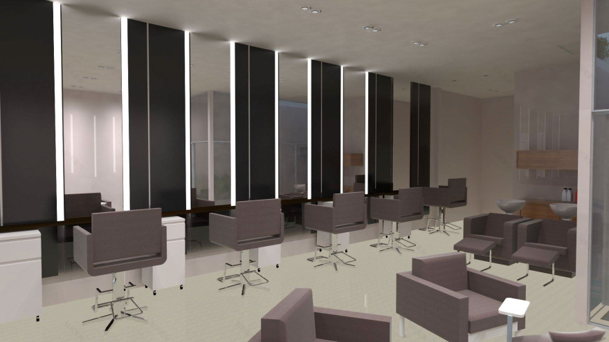 巴西美容沙龙空间设计-3