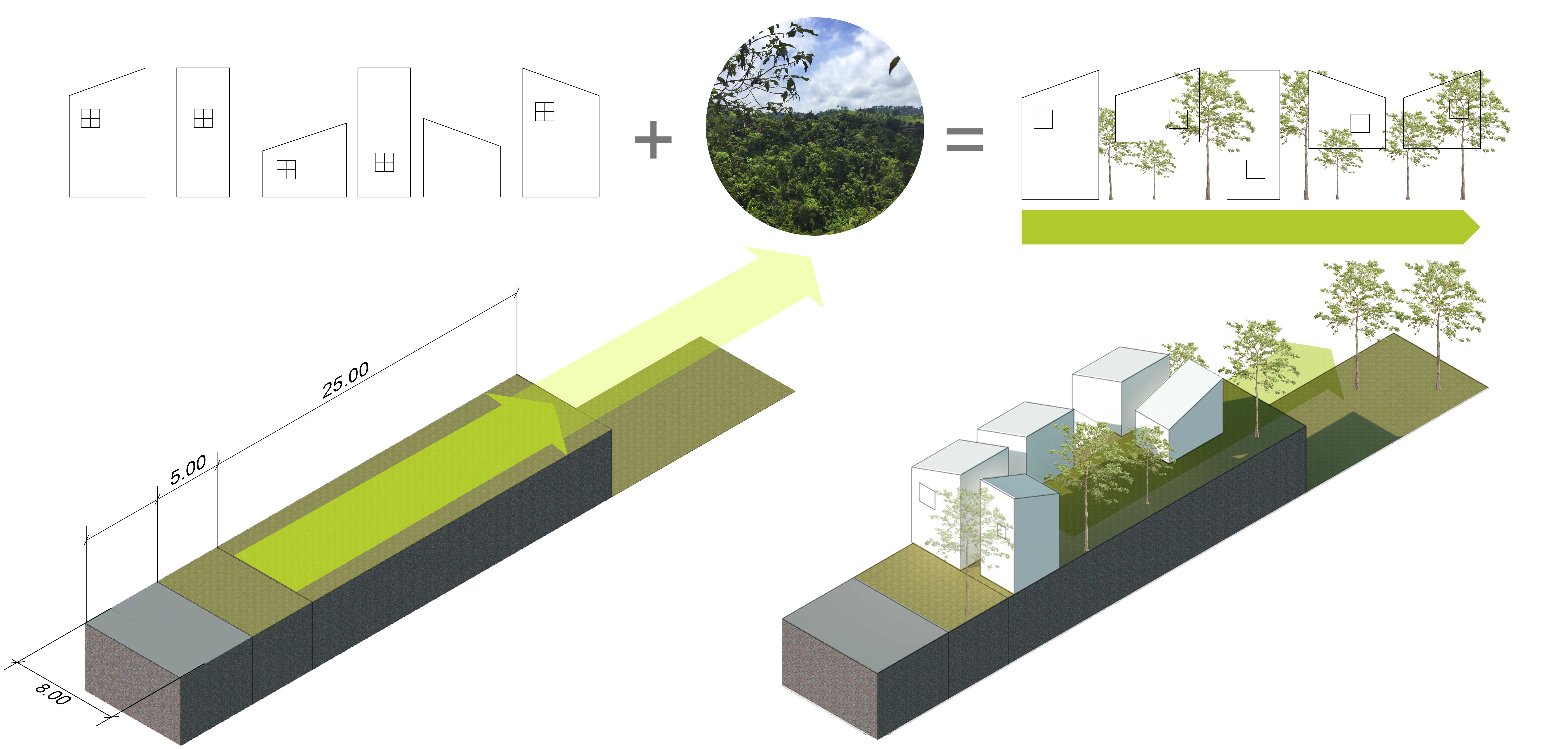 融入自然的花园别墅-4