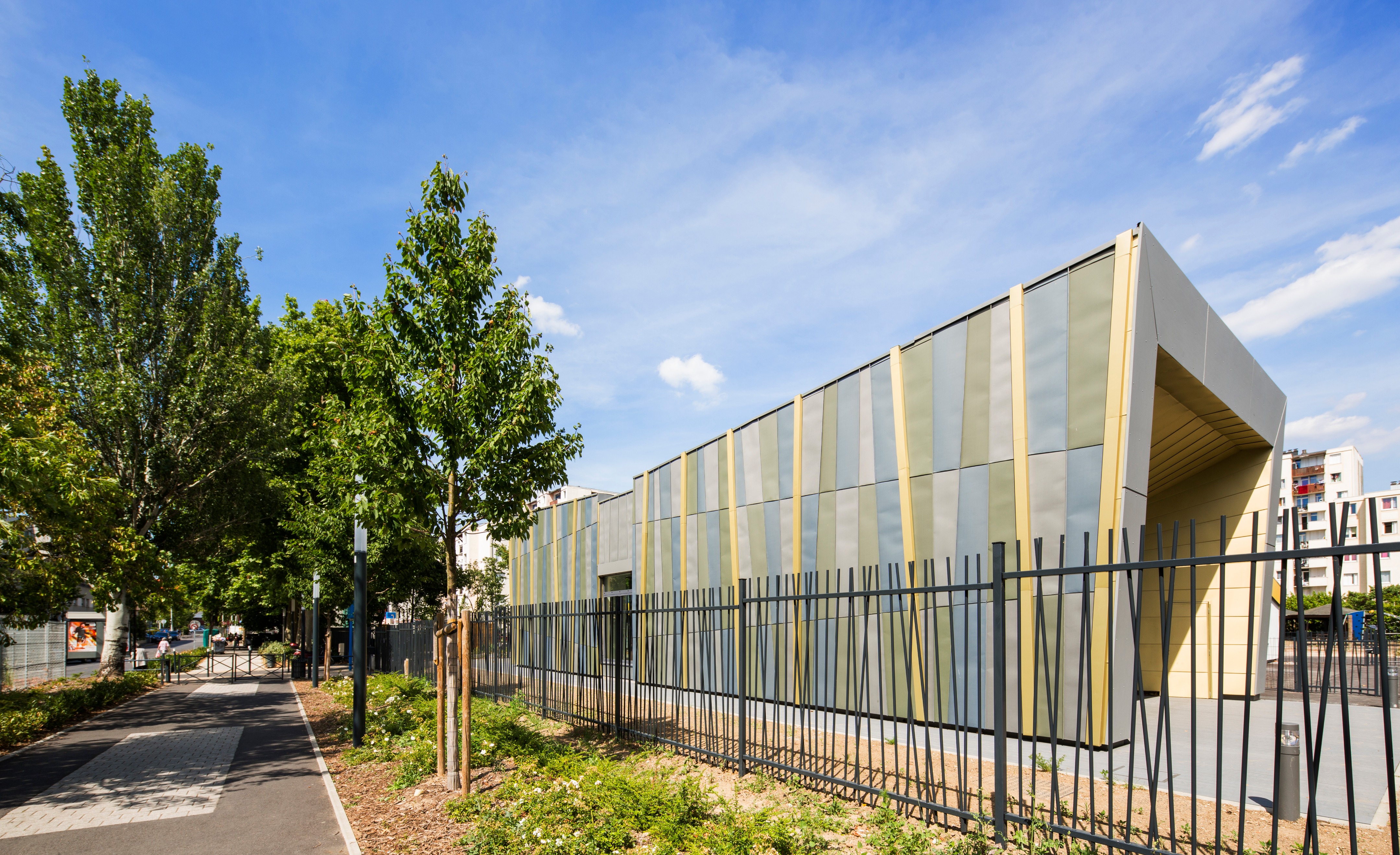 巴黎木结构公共空间·儿童之家奈安特瑞尔翻新记-12