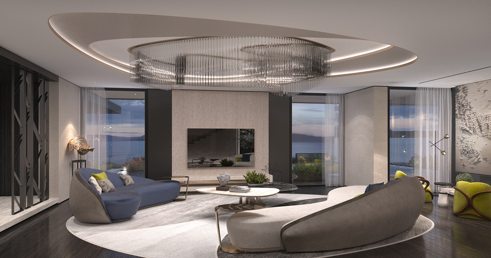 奥地利现代别墅设计与艺术融合-25