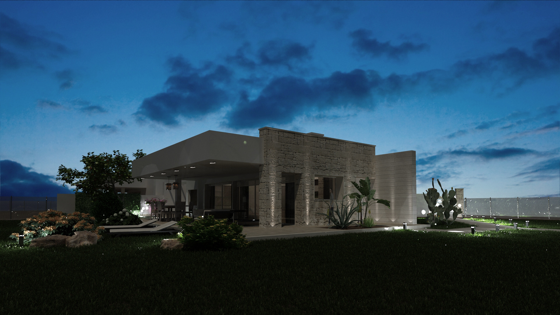 绿色环绕的意大利乡村别墅设计-5