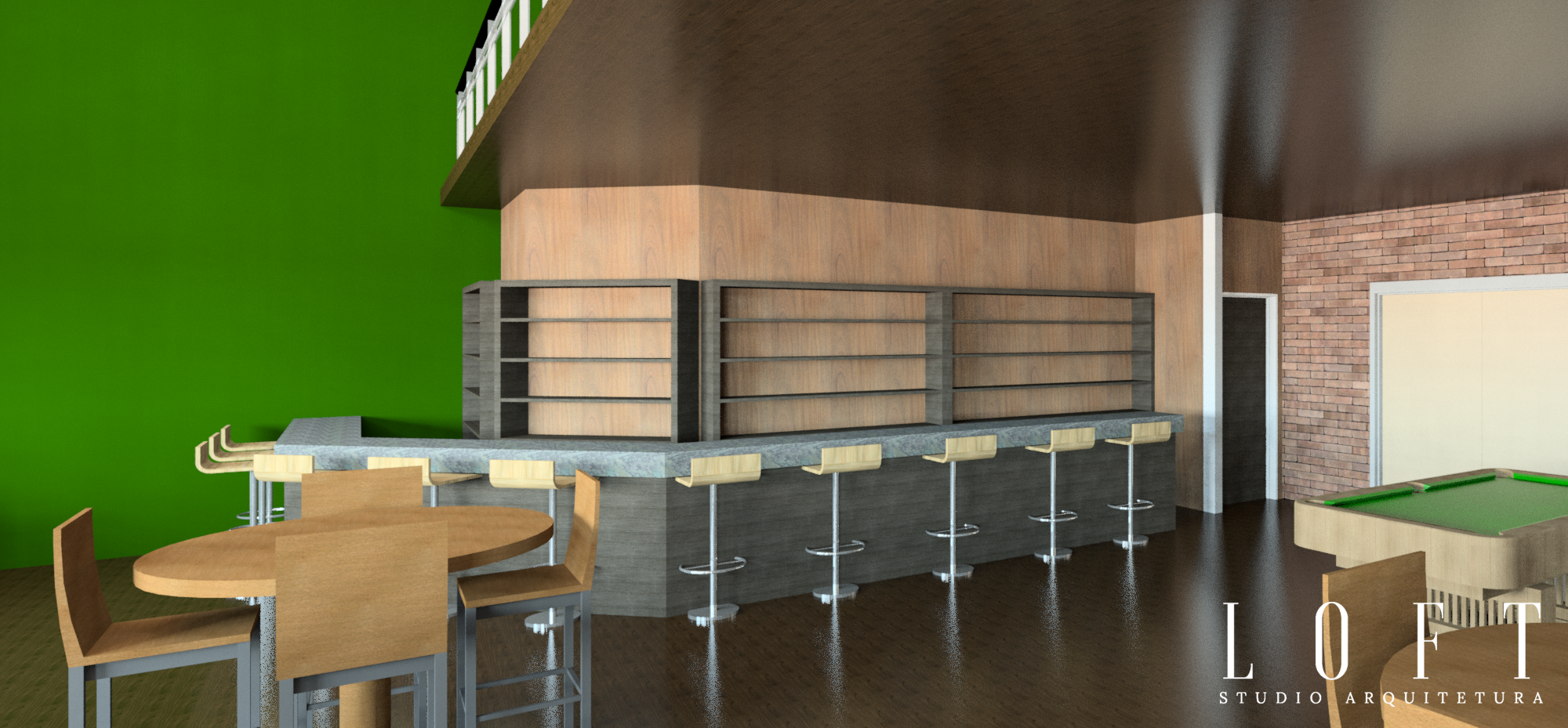 复古风潮——旧酒吧焕新颜-3