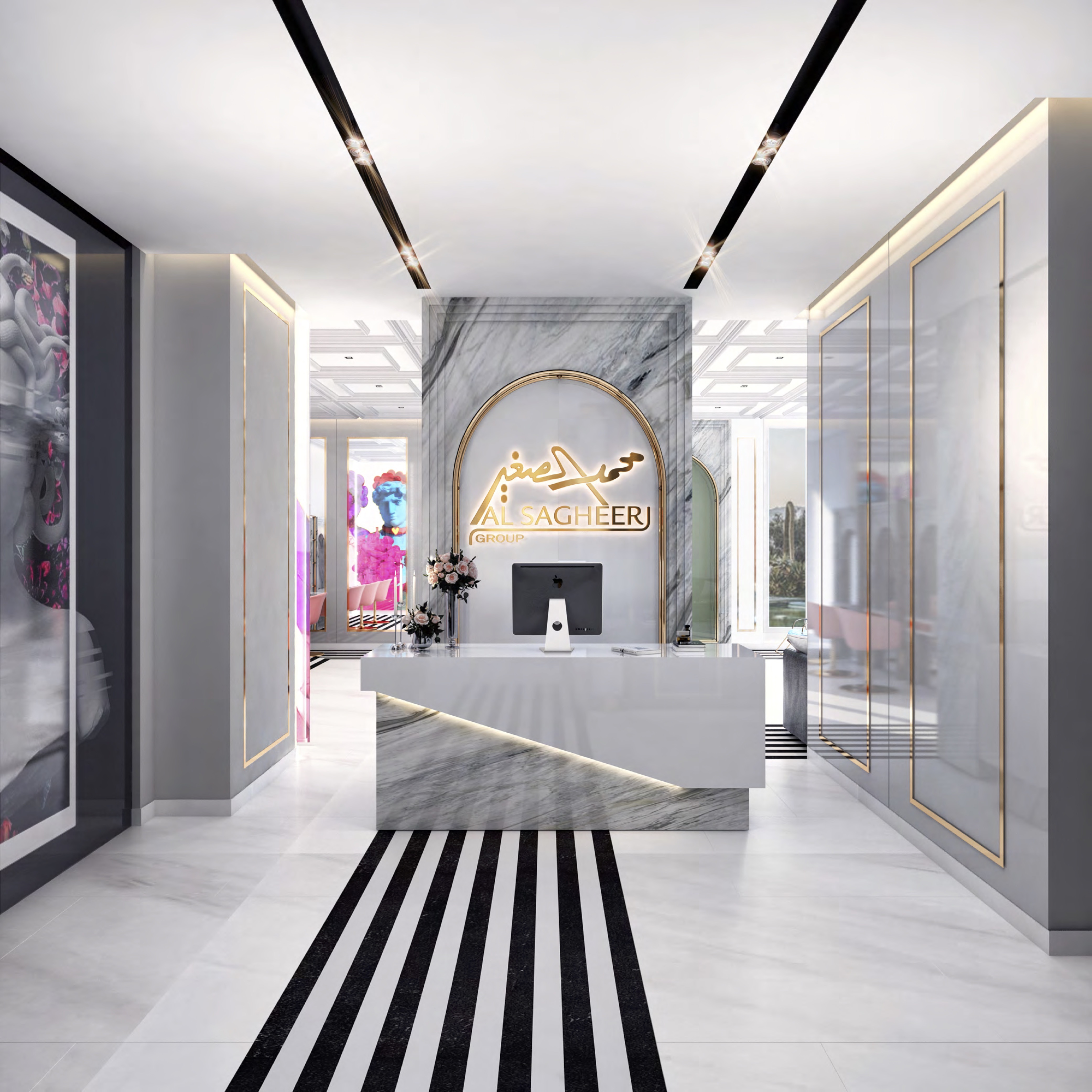 Mohamed Sagheer 发廊设计-4