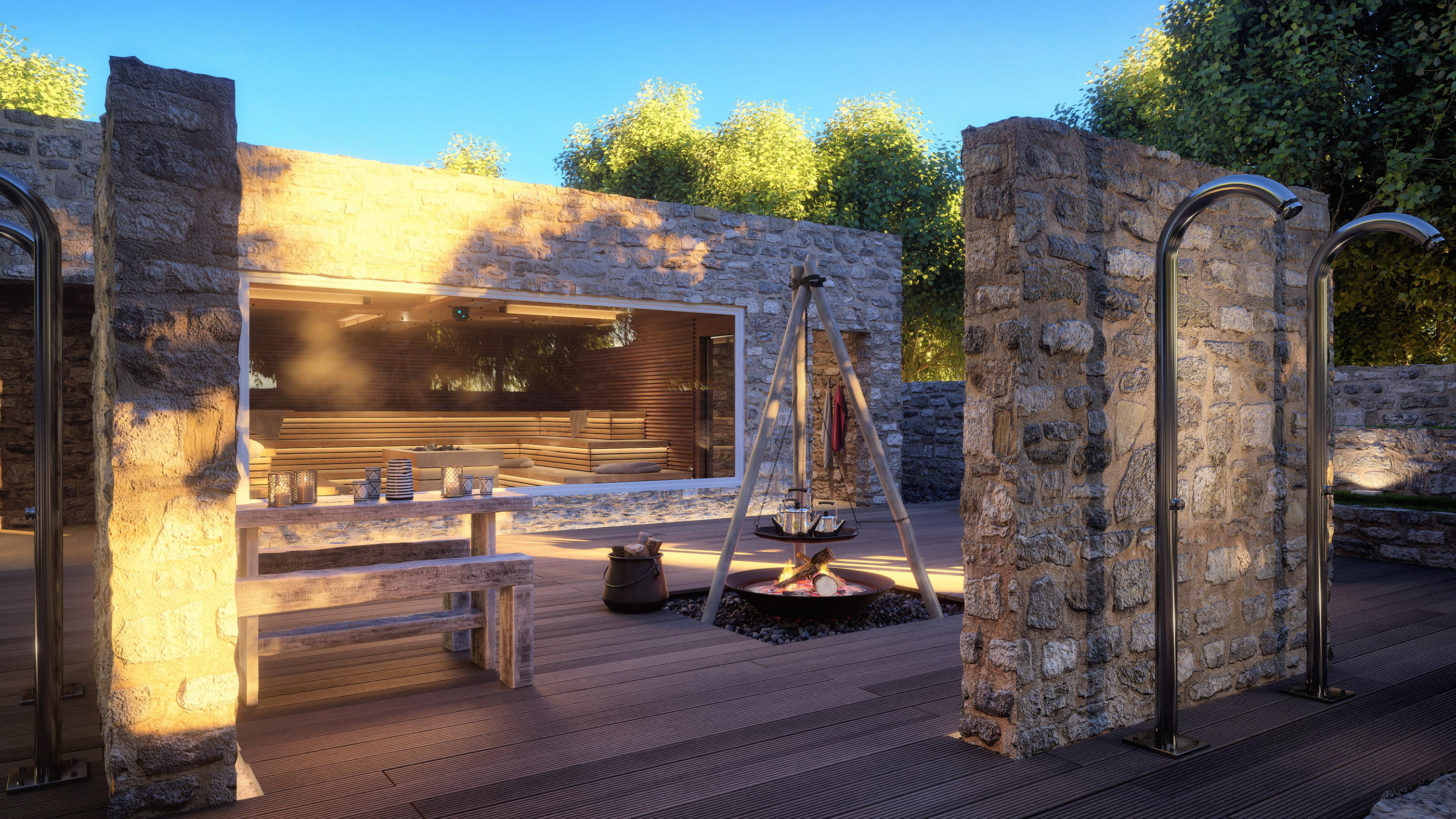 活动桑拿房设计，多元灯光营造 Mood-Room 氛围-8