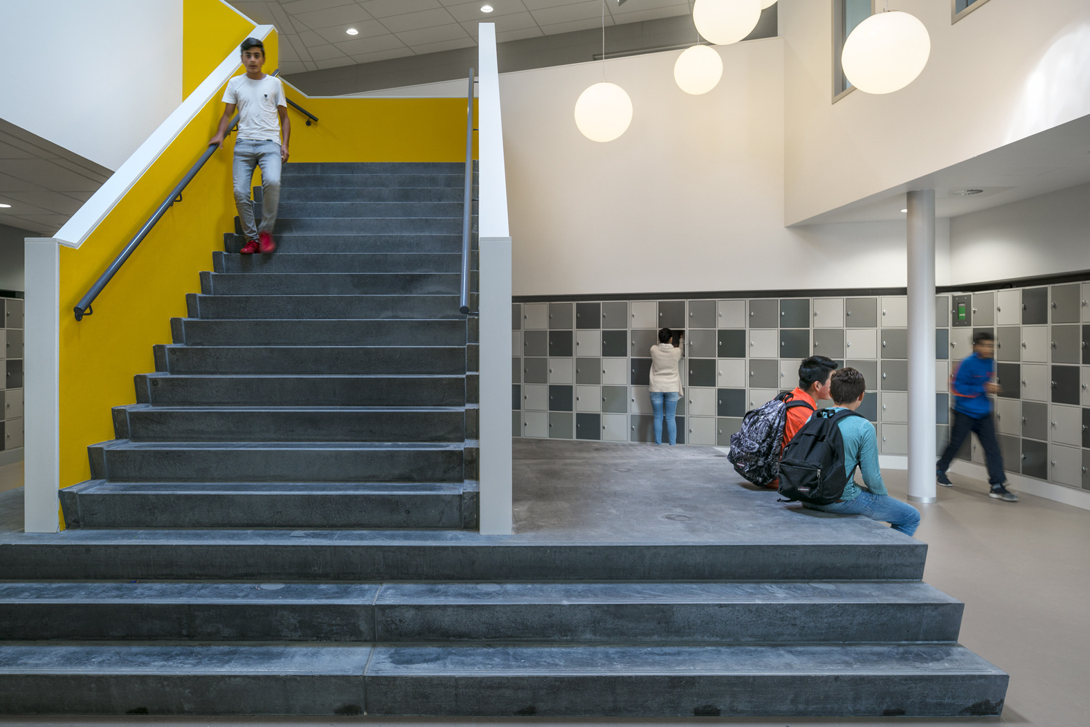 荷兰 Eindhoven 中学重建项目-3