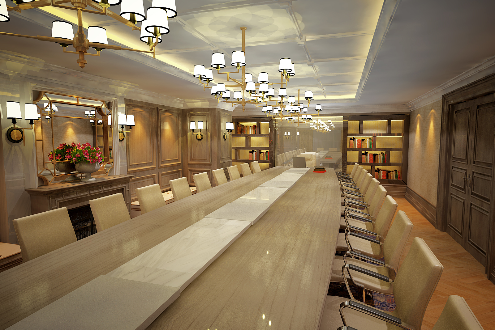 Glamour Meeting Room Interior @ Sudirman, Jakarta-3