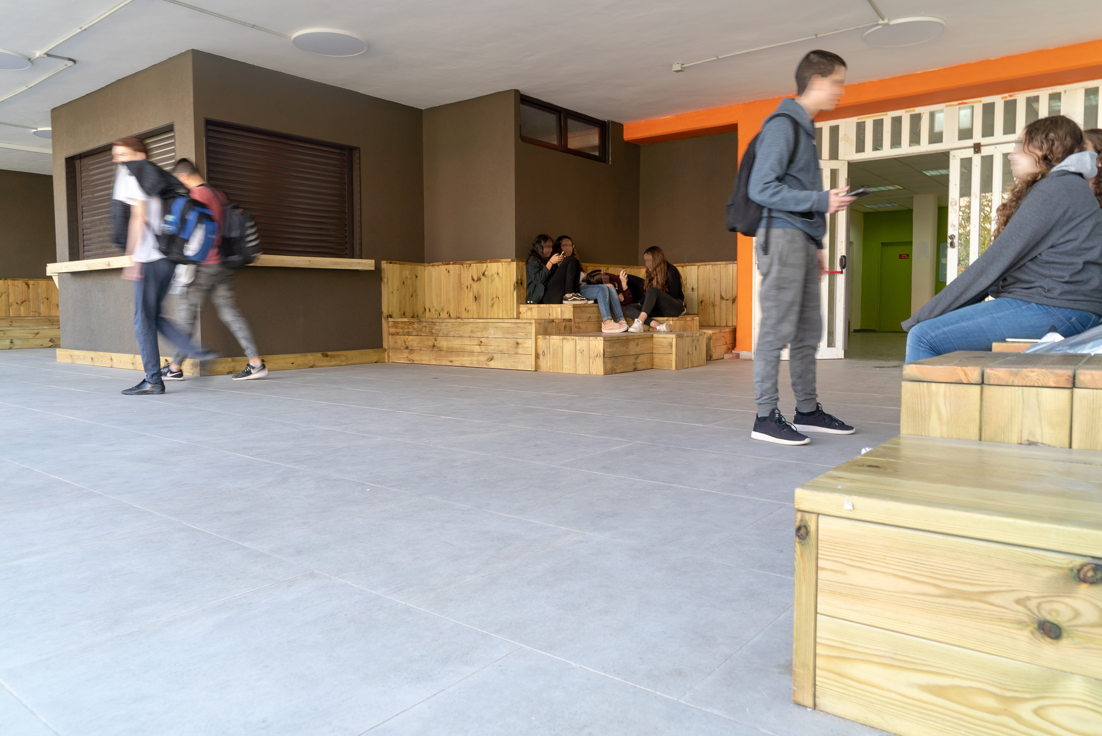 小空间，大变革——以色列巴特亚姆市沙 azar 高中入口改造-4